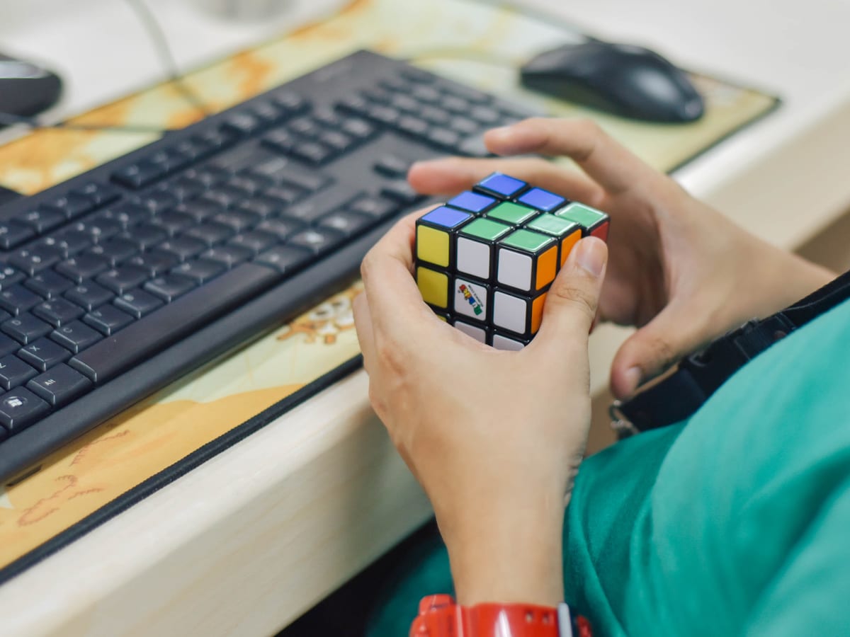 A TopData team focused at work
