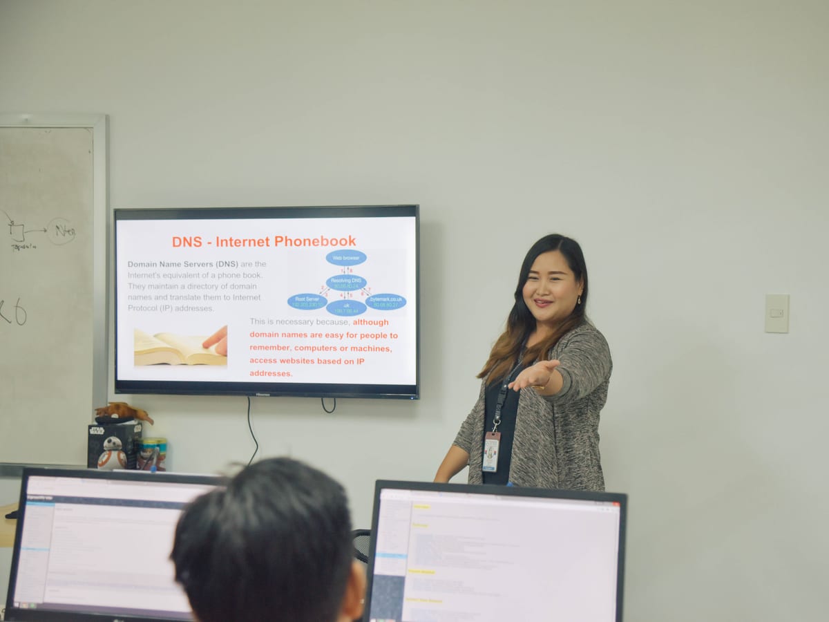 TopData team in a hands-on training session